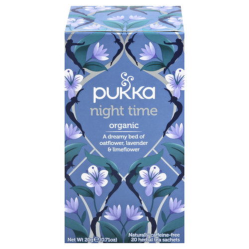 Pukka Herbs Night Time Tea Bags, 20g