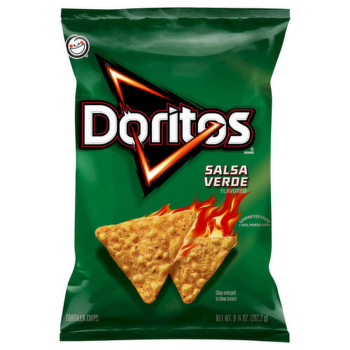 Doritos Tortilla Chips, Salsa Verde Flavored