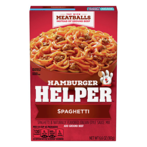 Hamburger Helper Spaghetti