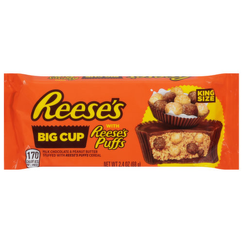 Reese's Big Cup, with Reese's Puffs, King Size