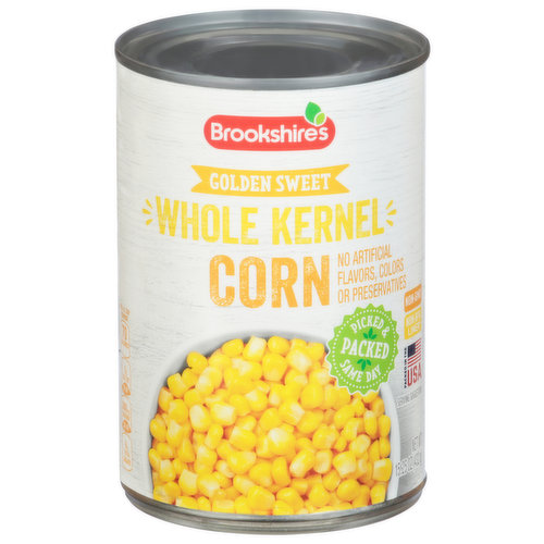 Brookshire's Corn, Whole Kernel, Golden Sweet