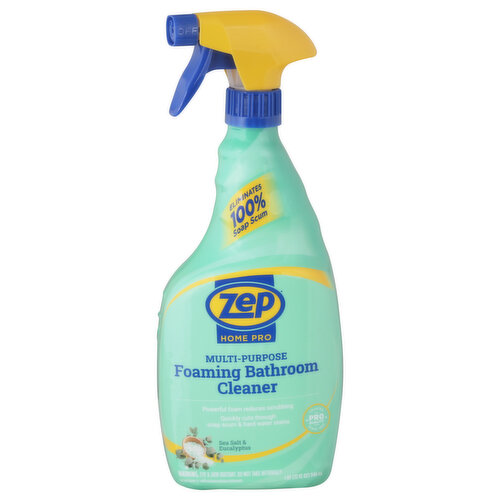 Zep Foaming Bathroom Cleaner, Multi-Purpose, Sea Salt & Eucalyptus