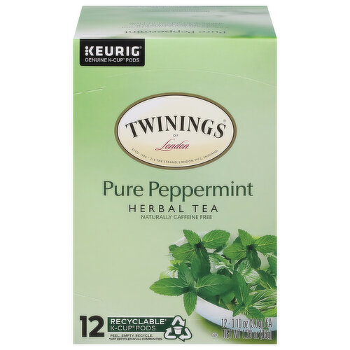 Twinings Herbal Tea, Pure peppermint - Brookshire's