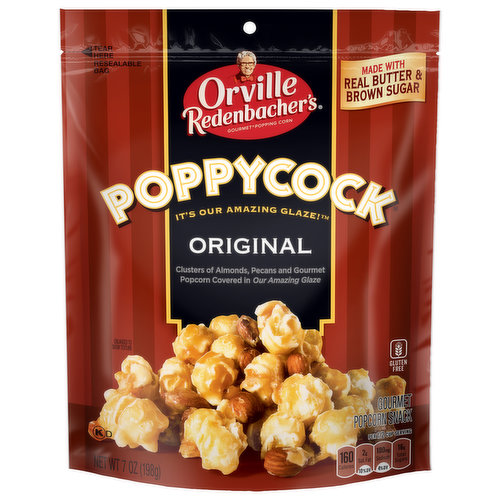 Poppycock Popcorn, Gourmet, Original