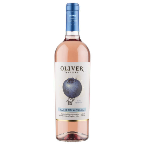 Oliver Winery Moscato, Blueberry