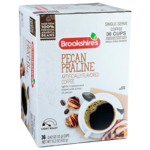 Brookshire's Single Serve Coffee Cups - Pecan Praline