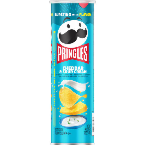 Pringles Potato Crisps, Cheddar & Sour Cream