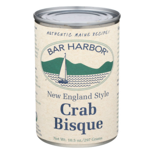 Bar Harbor Crab Bisque, New England Style