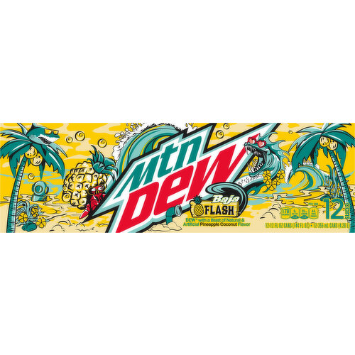 Mtn Dew Soda, Baja Flash