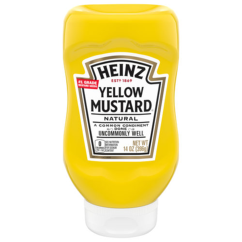 Heinz Mustard, Yellow, Natural