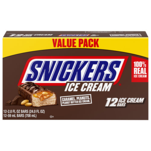 Snickers Ice Cream Bars