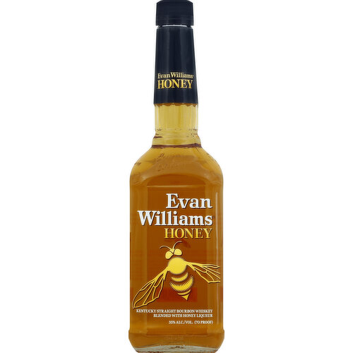 Evan Williams Whiskey, Kentucky Straight Bourbon, Honey