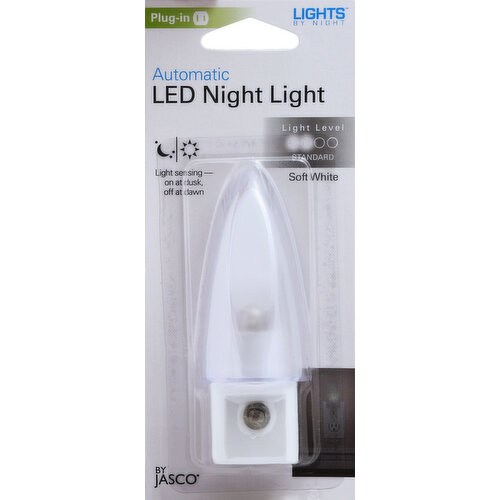 Lights By Night Night Light, LED, Automatic, 0.15 W