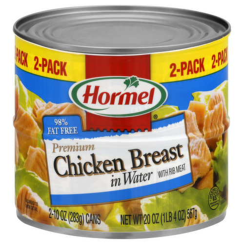 Gluten free. 98% fat free. No MSG added. No preservatives added. Inspected for wholesomeness by US Department of Agriculture. www.hormel.com. For information & recipes visit www.hormel.com. 1-800-523-4635.