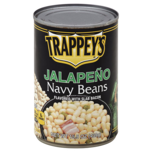 Trappey's Navy Beans, Jalapeno