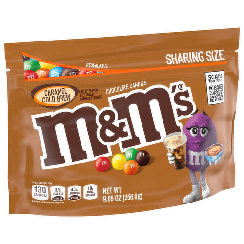 M&M's Caramel Cold Brew Chocolate Candies 9.05 oz