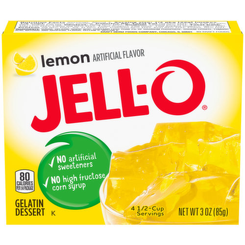 Jell-O Gelatin Dessert, Lemon