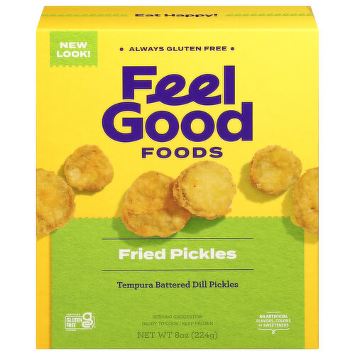 Feel Good Foods Pickles, Fried