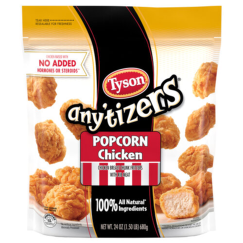 Tyson Tyson Any'tizers Popcorn Chicken, 24 oz. (Frozen)