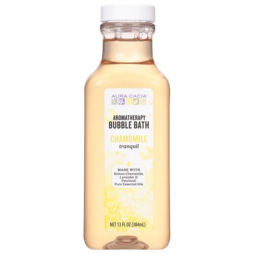 Aura Cacia Bubble Bath, Aromatherapy, Chamomile Tranquil