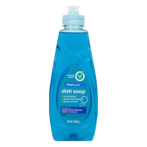 Simply Done Dish Soap, Fresh Scent