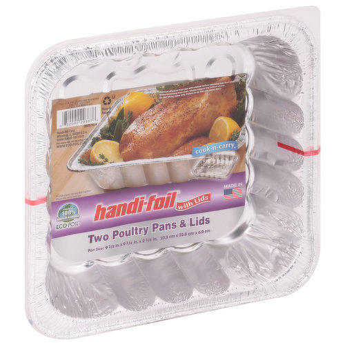 Handi-Foil Extra Deep Super King Poultry Pan