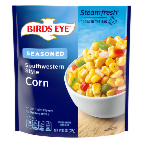 Birds Eye Steamfresh Southwestern Style Corn Frozen Vegetables