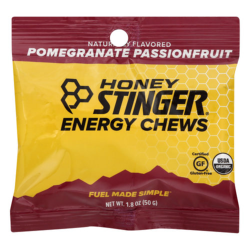 Honey Stinger Energy Chews, Pomegranate Passionfruit