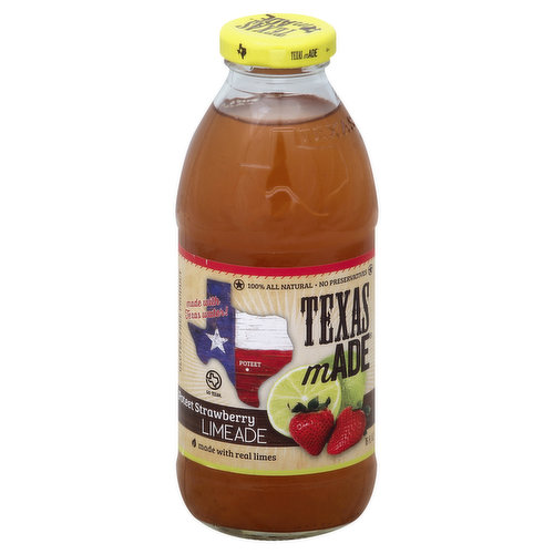 Texas Made Limeade, Poteet Strawberry