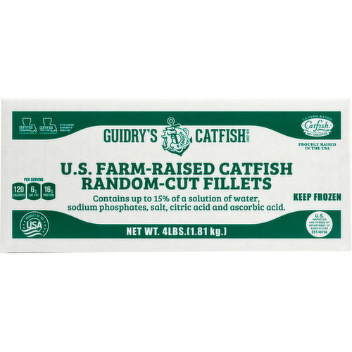 Guidry's U.S Farm Raised Catfish Fillets