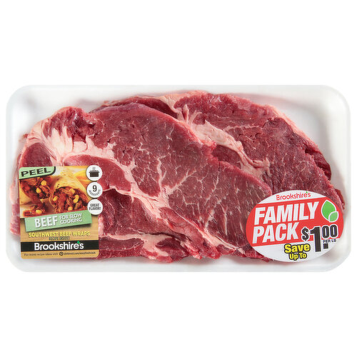 USDA Select Beef Boneless Chuck Steak