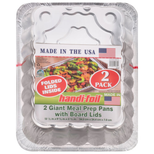 Steam Pans With Lids - Handi-foil of America, Inc.