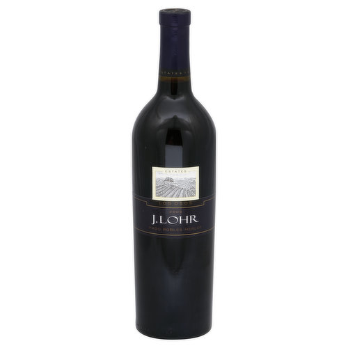 Los Osos Merlot is grown in our vineyards in the Estrella River area of Paso Robles, one of three appellations in California that produces world class Merlot. Our Merlot has aromas of raspberry, red currant, and blackberry. The flavors are very rich and concentrated with substantial, yet velvety tannins. J. Lohr Estates wines are best characterized by their intense flavor and remarkable balance. Jerry Lohr practices the French system of planting each grape variety in its ideal appellation. With over 3,000 acres of vineyards, quality control is ensured from selection of optimum rootstock and clones through all facets of artisan winemaking. Each of these steps is focused on one goal - flavor second to none. Alc 13.5% by vol.