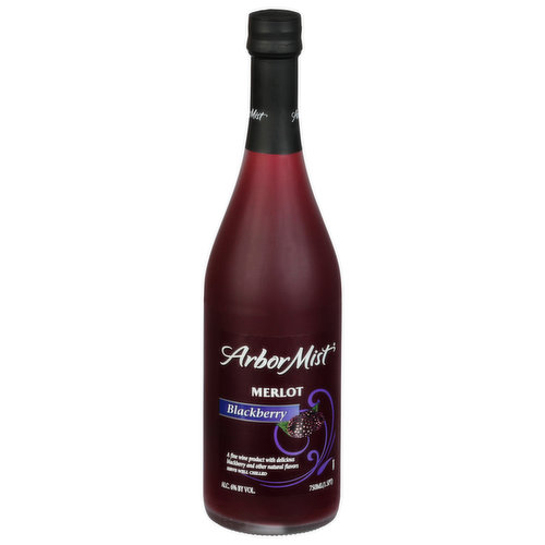 Arbor Mist Blackberry Merlot is the refreshing new way to enjoy wine. A delicious blend of full bodied Merlot wine and natural blackberry flavor makes this an ideal beverage for casual dining, festive celebrations, and quiet evenings at homes.