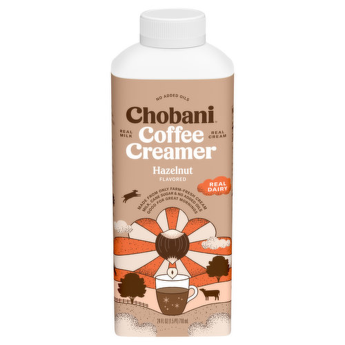 Real milk. Real cream. Real dairy. Only natural ingredients. Authentically crafted. No artificial sweeteners. No preservatives. No emulsifiers. No carrageenan. No rBST (Milk from rBST-treated cows is not significantly different). Creamy and delicious. Enjoy your favorite dairy coffee creamer flavors without added oils. From farm to mug. A better dairy coffee creamer made from farm-fresh cream. FSC: Mix - Board. Packaged sustainably. Packaged in recyclable cartons that are made with paperboard from FSC-certified forests and other controlled sources. A portion of profits for a better world.