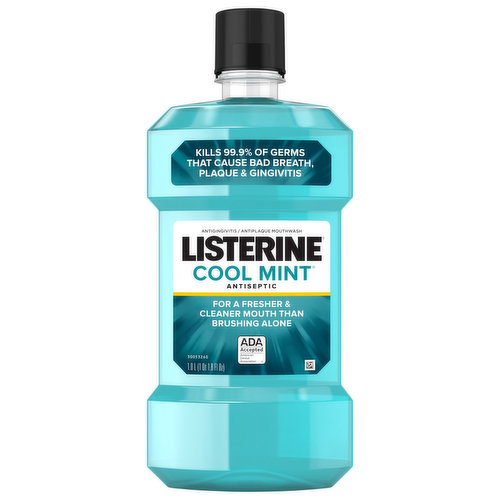 Listerine Antiseptic Mouthwash, Cool Mint