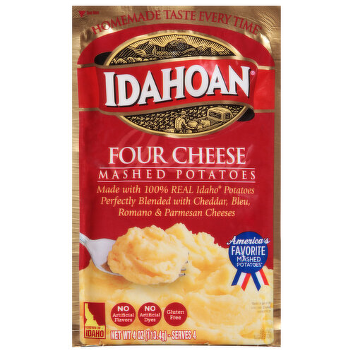 Idahoan Mashed Potatoes, Four Cheese