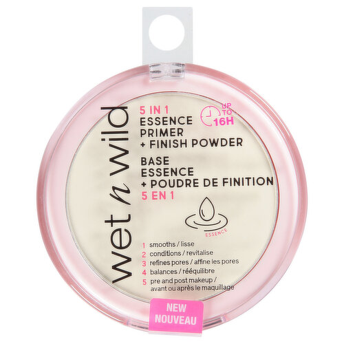 Wet n Wild Primer + Finish Powder, Essence, 5 in 1