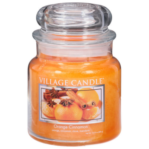 Candle, Orange Cinnamon