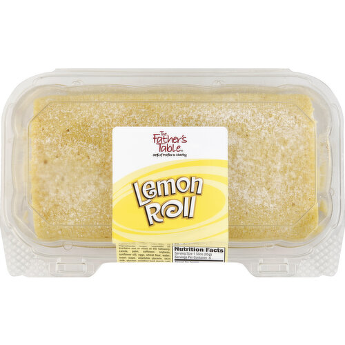 Fathers Table Lemon Roll