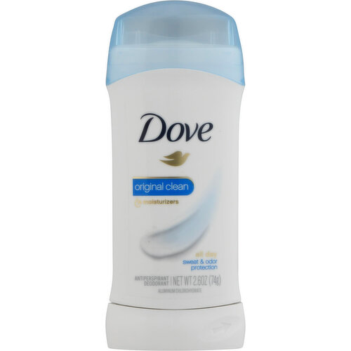 Dove Antiperspirant Deodorant, Original Clean