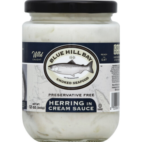 Blue Hill Bay Herring, in Cream Sauce