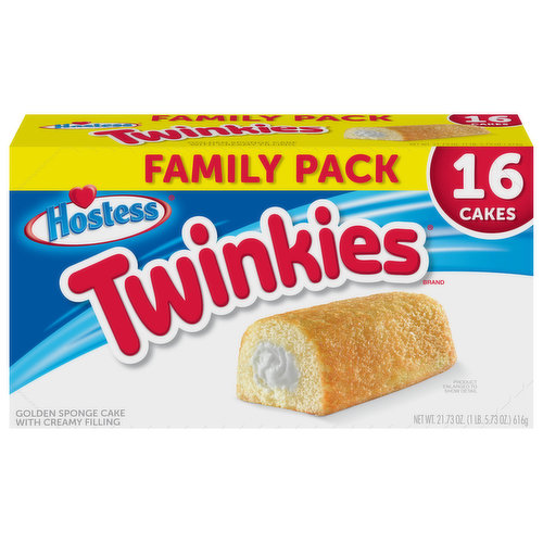 Sponge Cakes, Golden, Family Pack