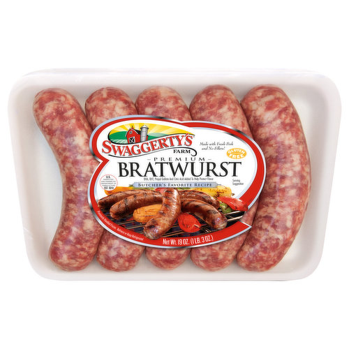 Swaggerty's Farm Bratwurst, Premium