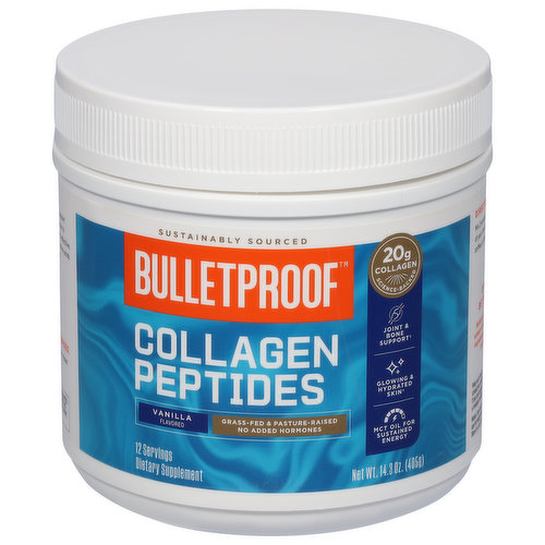 Bulletproof Collagen Peptides, Vanilla