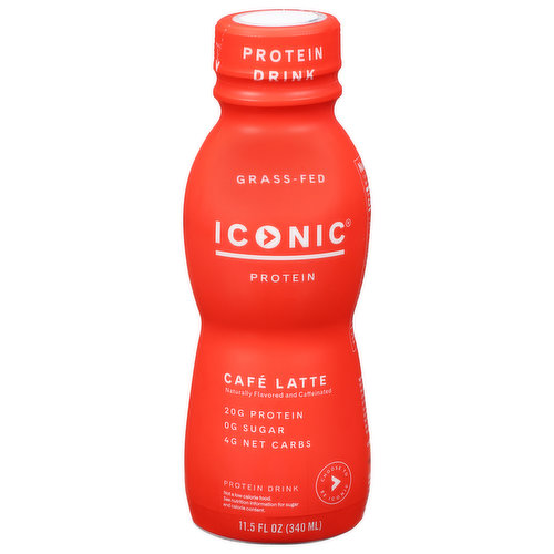 Iconic Protein Drink, Caffe Latte