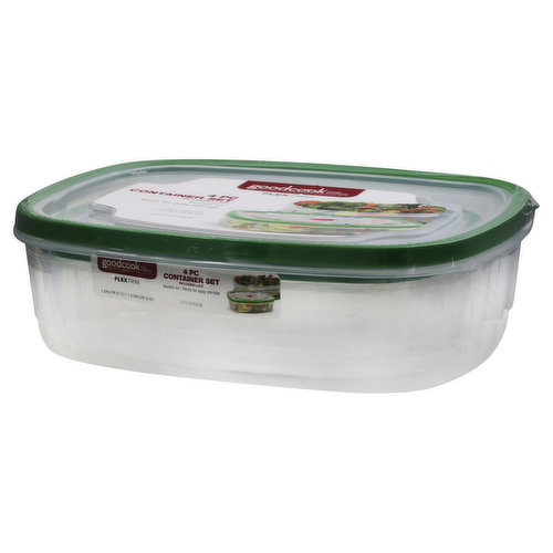 Good Cook Container Set Including Lids 4 Piece