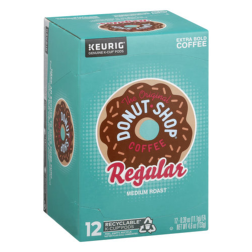 Keurig Coffee, Extra Bold, Medium Roast, Regular, K-Cup Pods