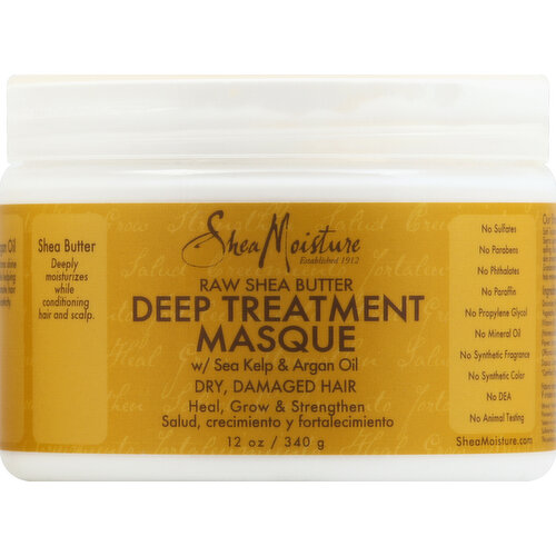 Shea Moisture Deep Treatment Masque, Raw Shea Butter