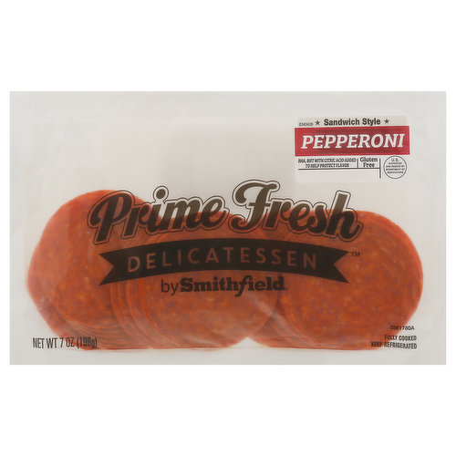 BHA, BHT with citric acid added to help protect flavor. Prime fresh. Fully cooked.